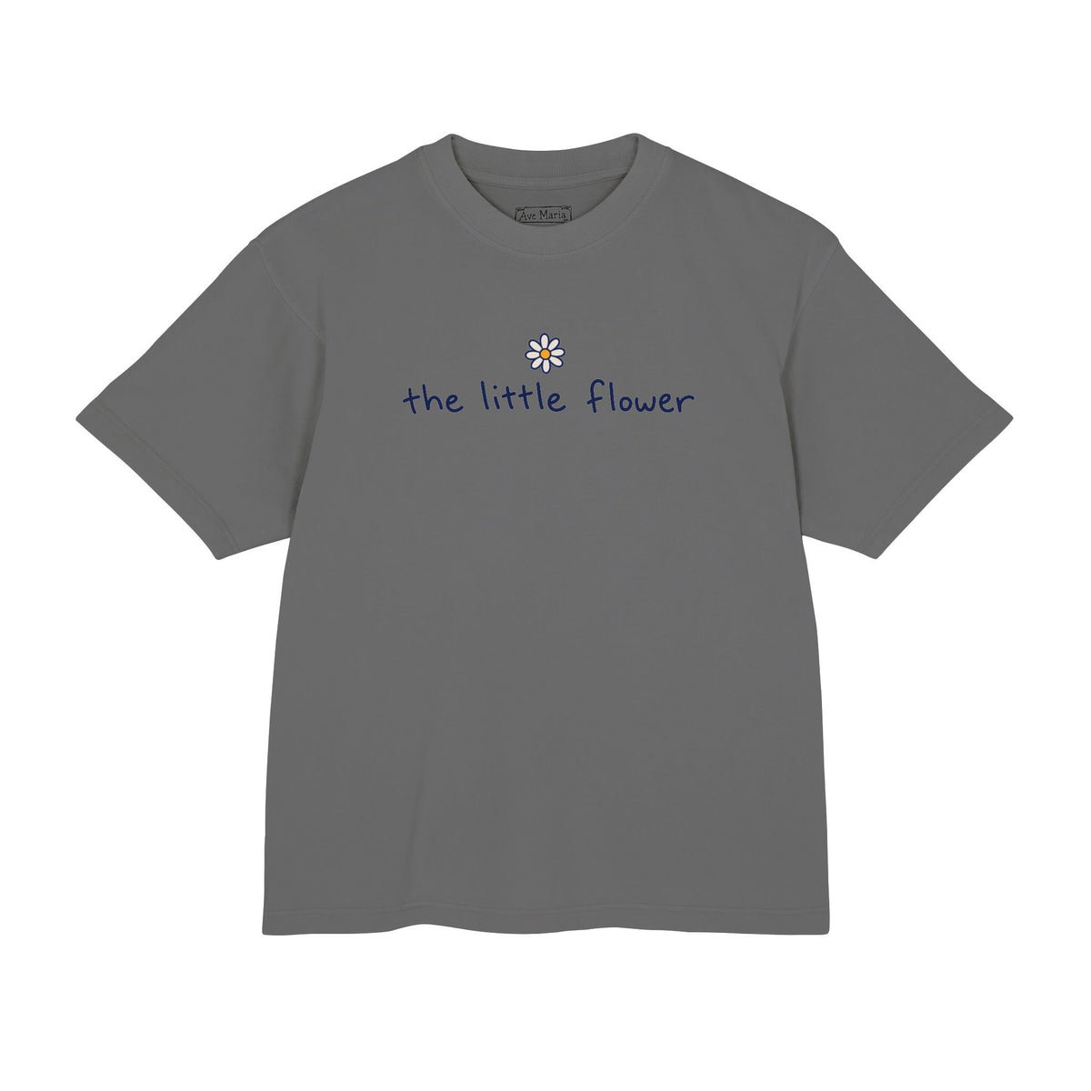 The Little Flower- 100% Cotton Boxy Tee