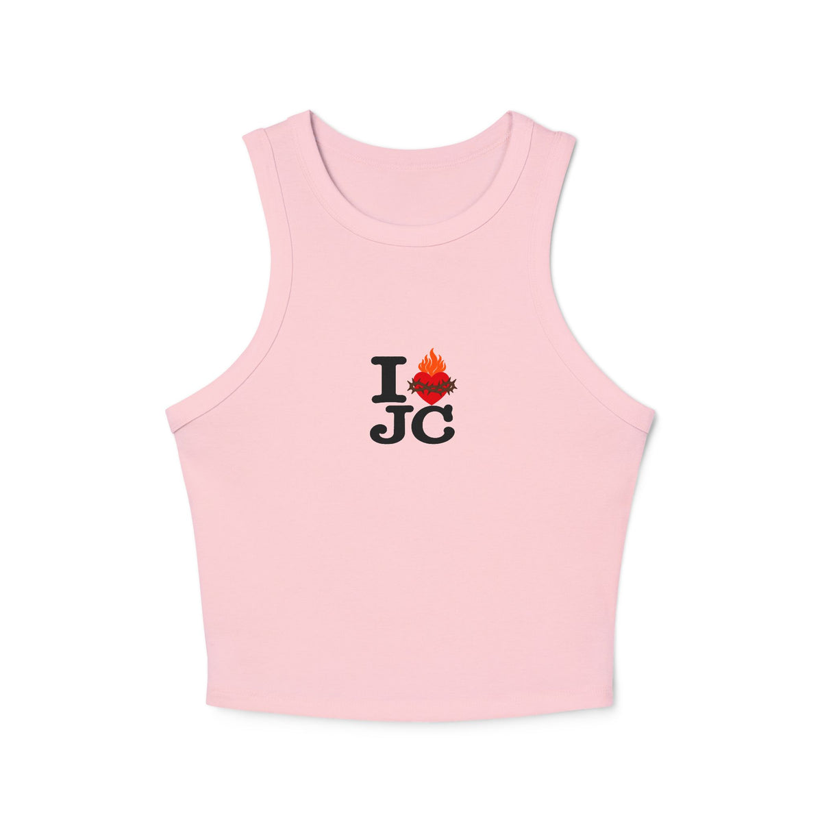 I  ❤️ JC Women's Micro Rib Tank
