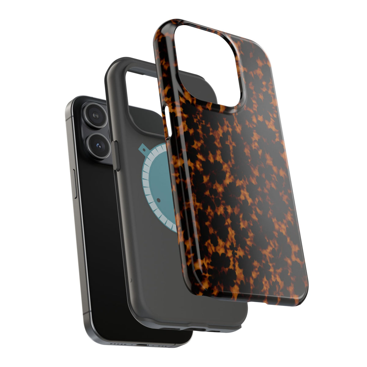 Cross tortoise- MagSafe Phone Case