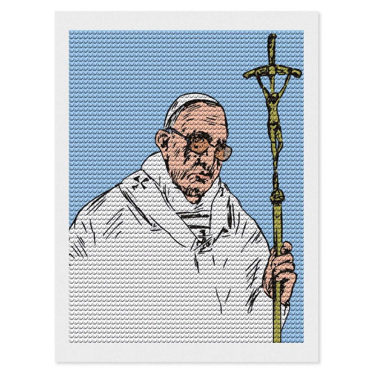 Pope Francis Diamond Painting (Unframed)