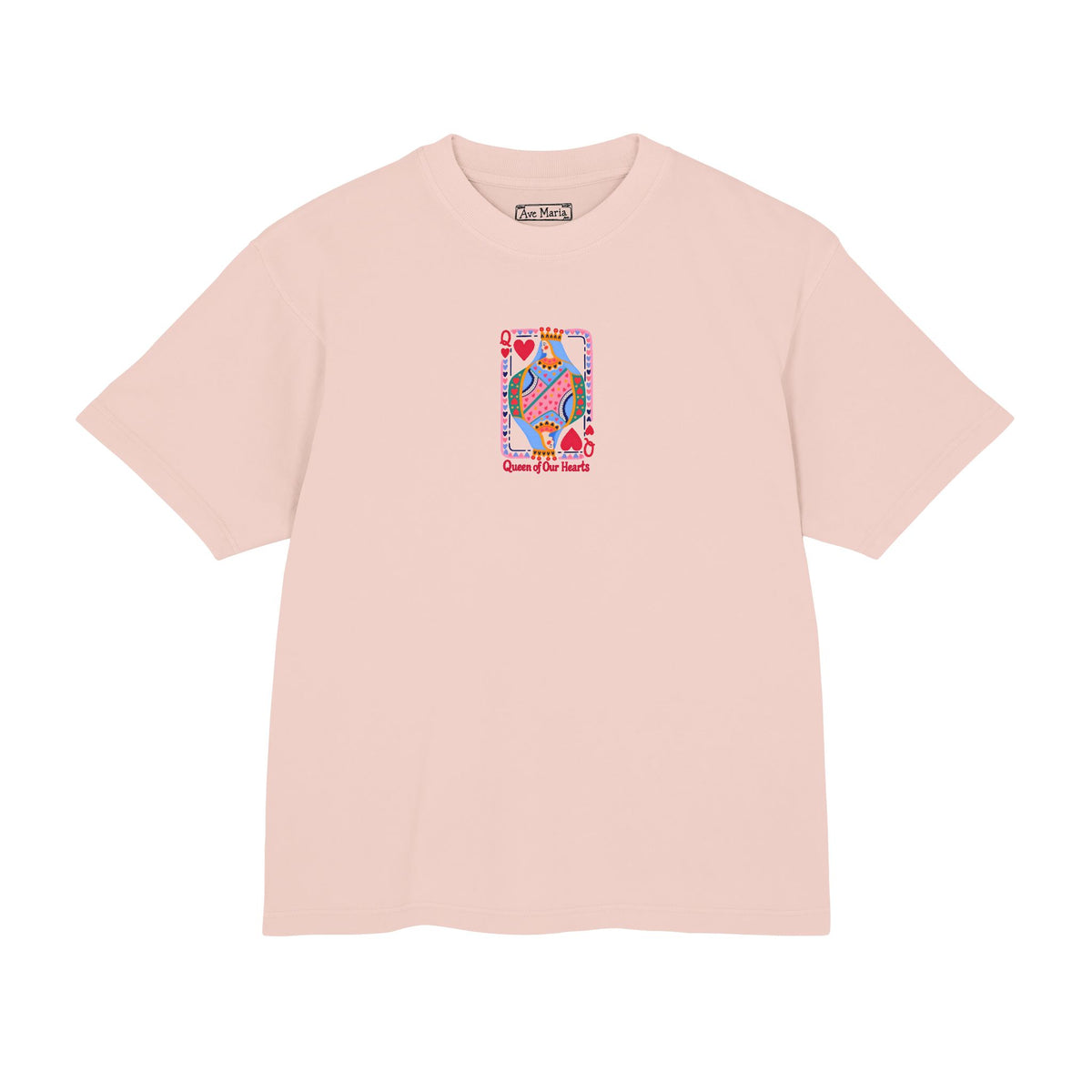 Queen of Our Hearts- 100% Cotton Boxy Tee