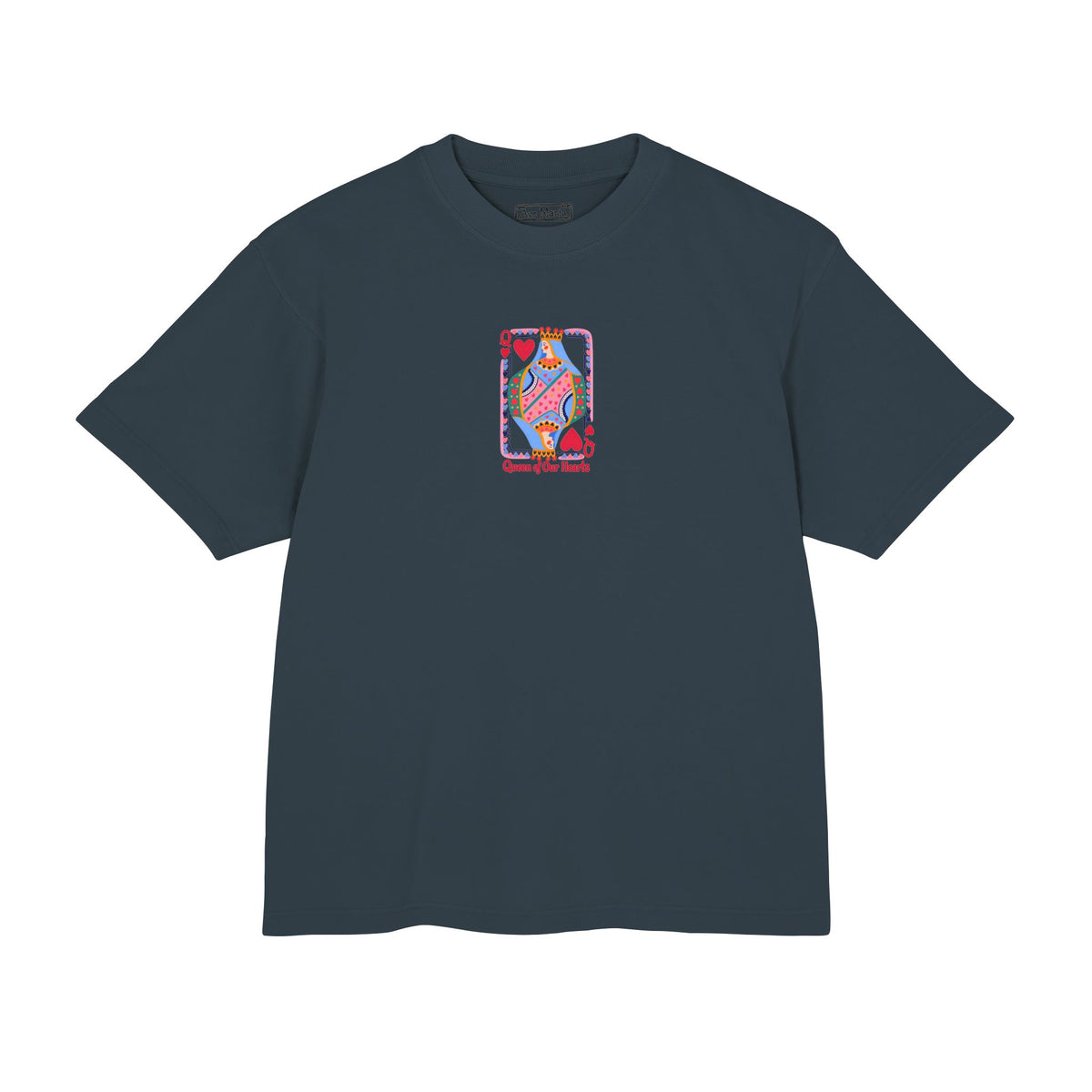 Queen of Our Hearts- 100% Cotton Boxy Tee