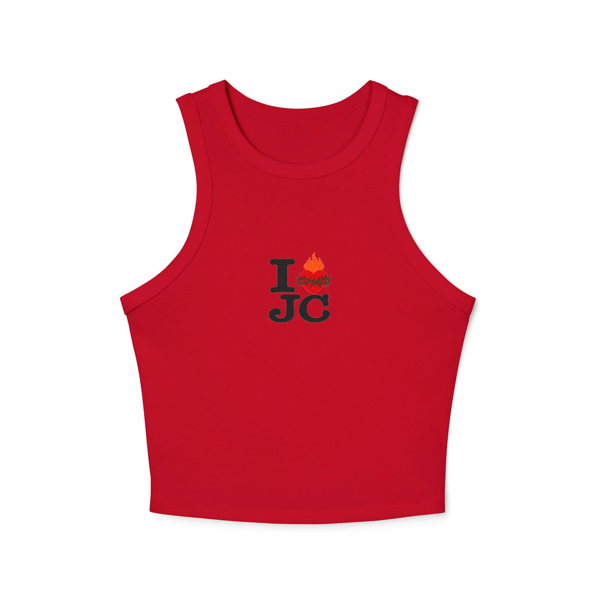 I  ❤️ JC Women's Micro Rib Tank