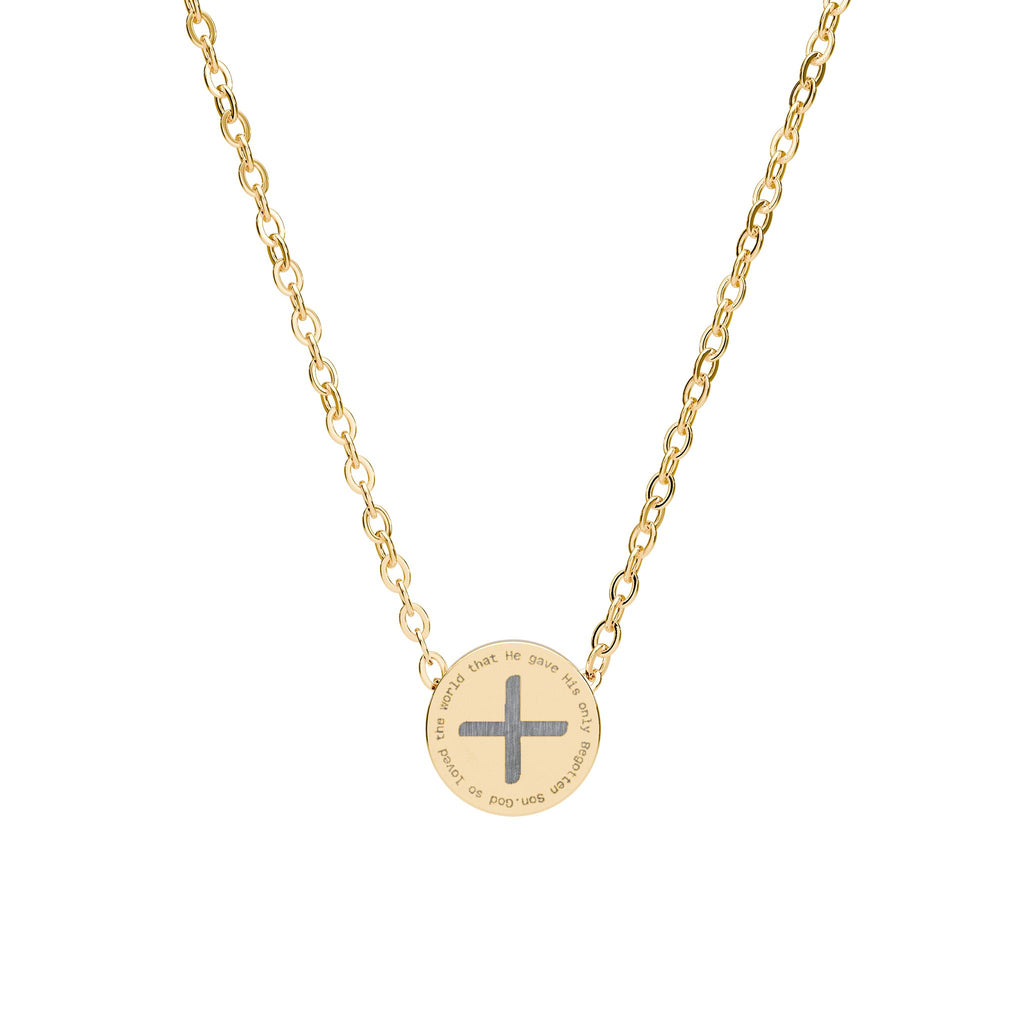 GSLTWHGHOBS Mini Engraved Pendant Necklace