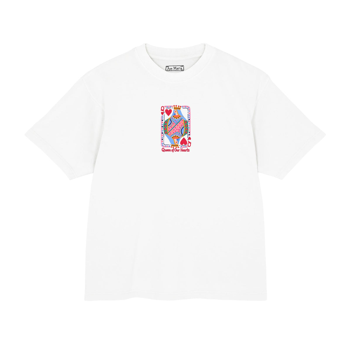Queen of Our Hearts- 100% Cotton Boxy Tee