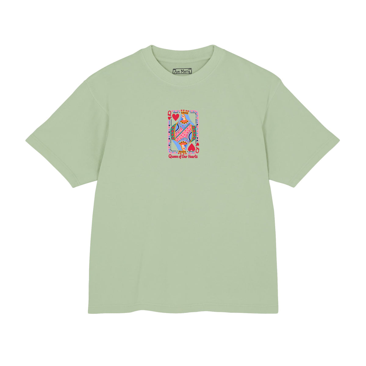 Queen of Our Hearts- 100% Cotton Boxy Tee
