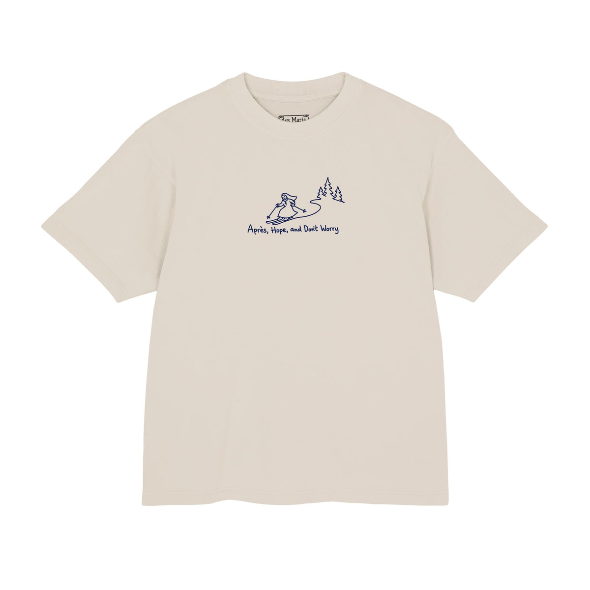Après, Hope, Don’t Worry- 100% Cotton Boxy Tee