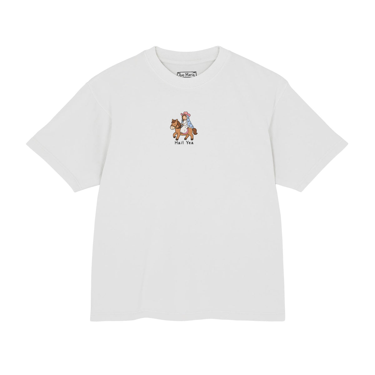Hail Yea- 100% Cotton Boxy Tee
