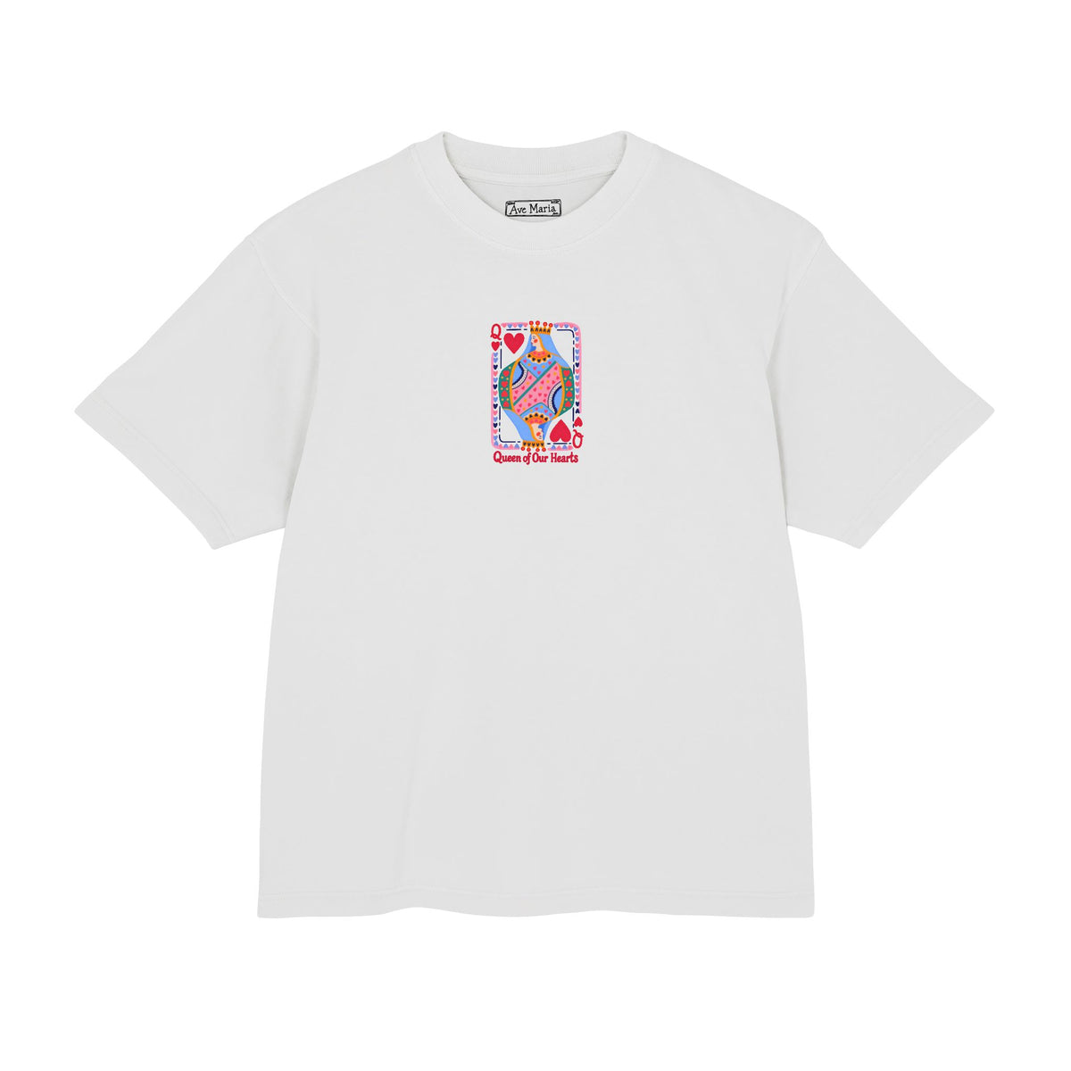 Queen of Our Hearts- 100% Cotton Boxy Tee
