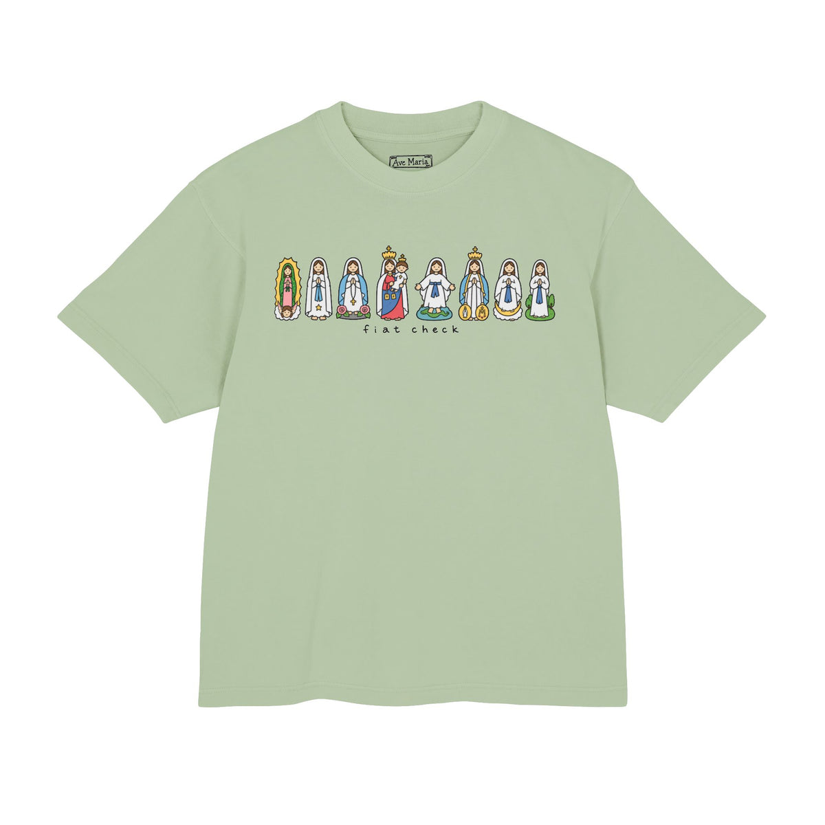 Fiat Check - 100% Cotton Boxy Tee