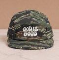 God Is Good - Embroidered 5-Panel Cap
